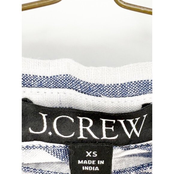 J. Crew Capitaine shirt in striped Baird McNutt Irish linen - Picture 5 of 10